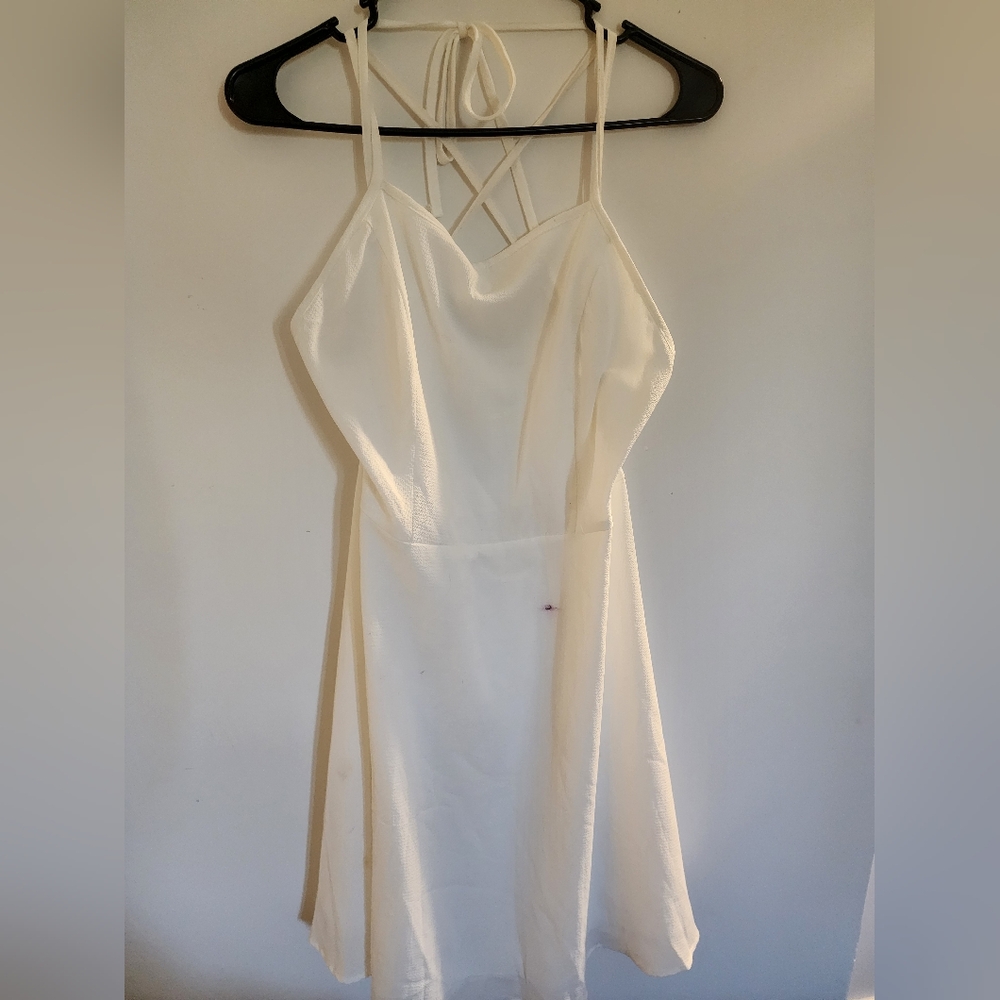 Shein White Dress